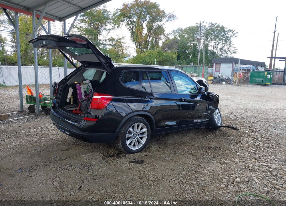 2015 BMW X3 XDRIVE28I VIN: 5UXWX9C57F0D62290