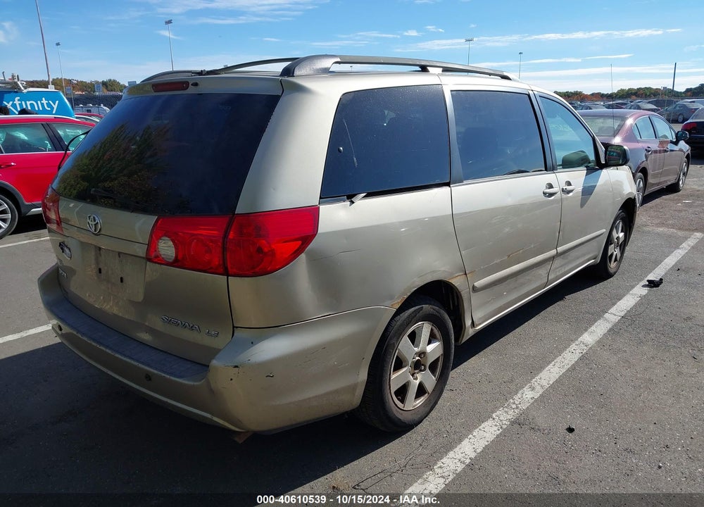 2007 TOYOTA SIENNA LE VIN: 5TDZK23C27S073557