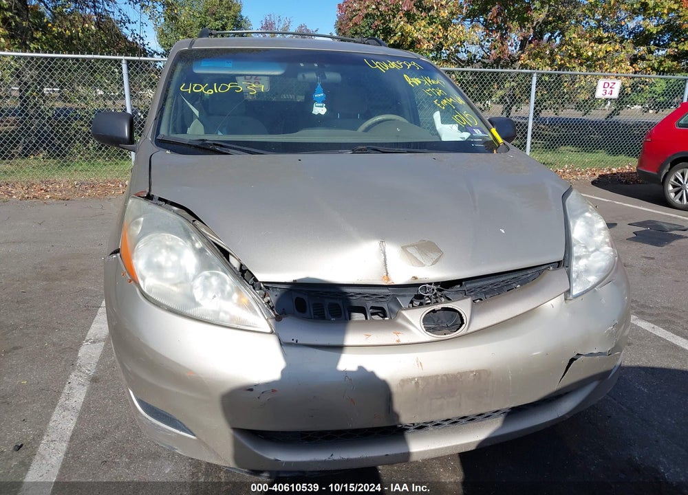 2007 TOYOTA SIENNA LE VIN: 5TDZK23C27S073557