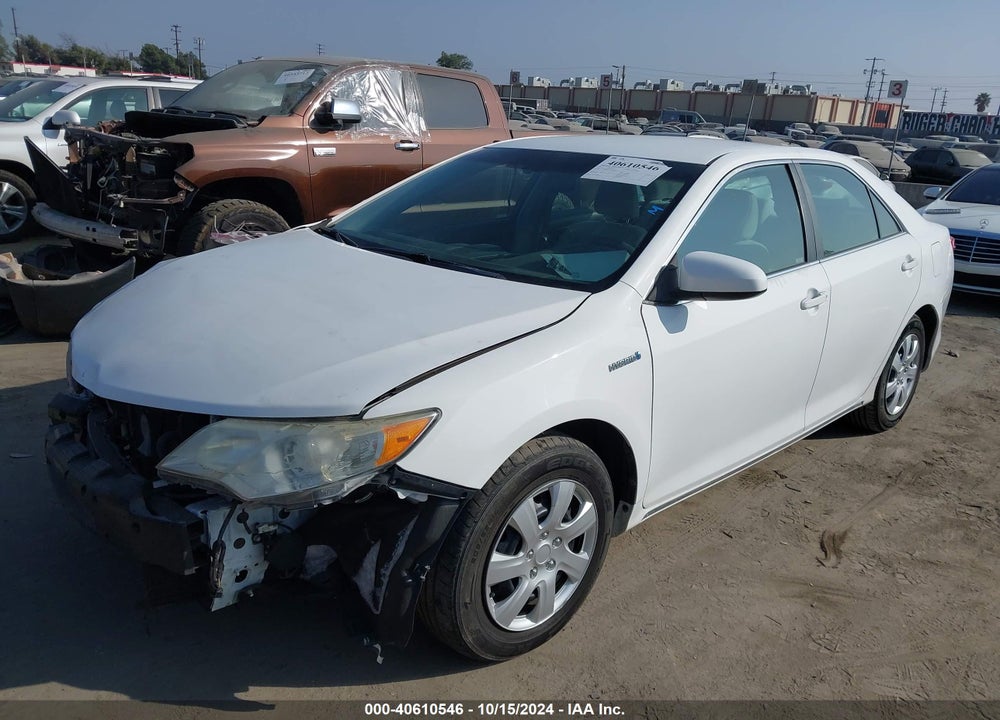 2013 TOYOTA CAMRY HYBRID LE VIN: 4T1BD1FK0DU091678