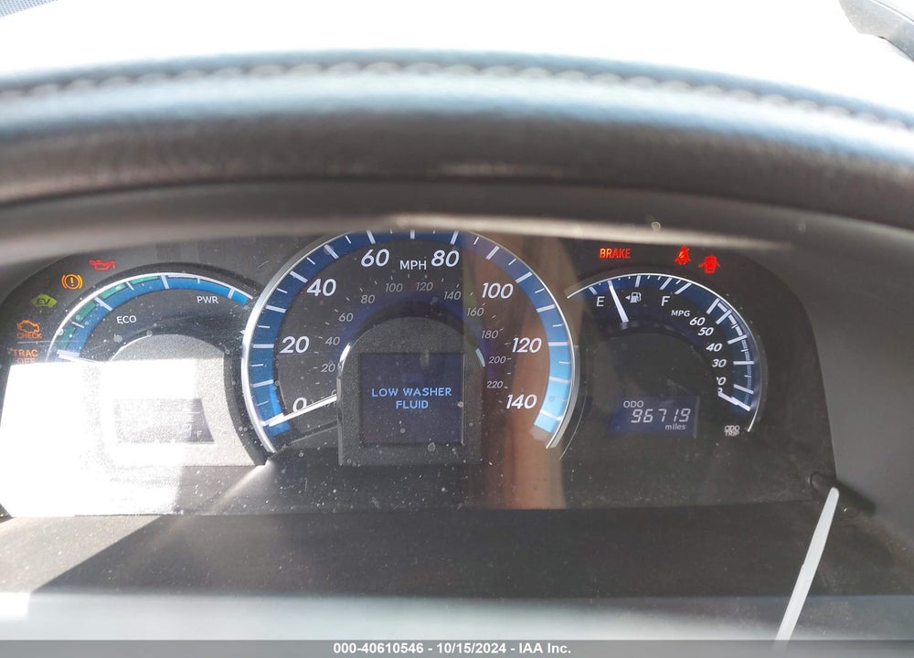 2013 TOYOTA CAMRY HYBRID LE VIN: 4T1BD1FK0DU091678