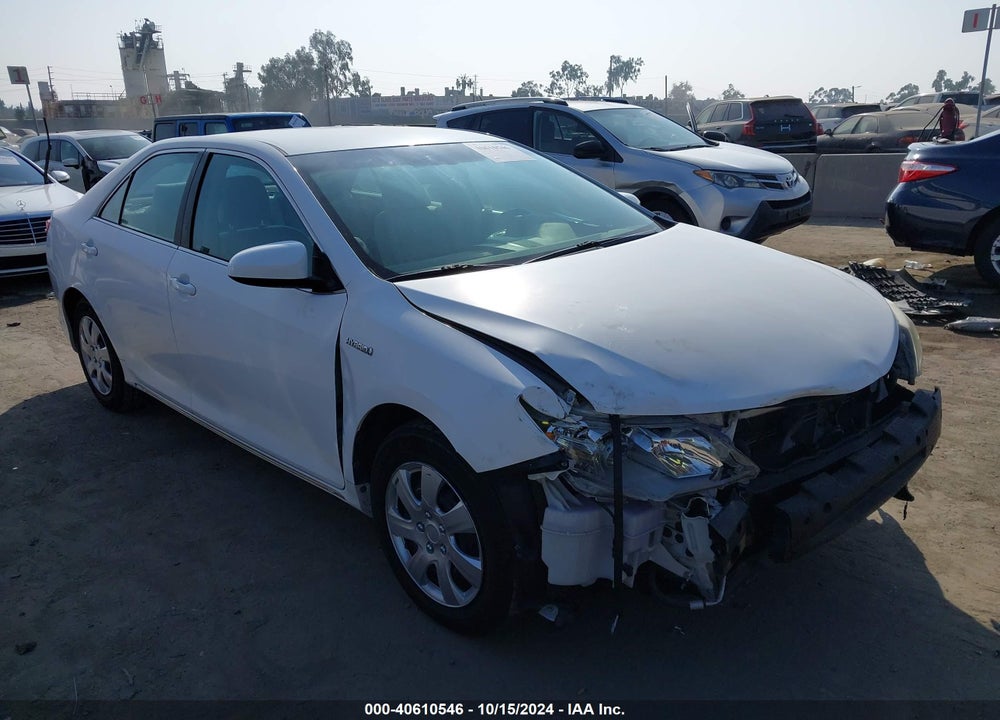 2013 TOYOTA CAMRY HYBRID LE VIN: 4T1BD1FK0DU091678
