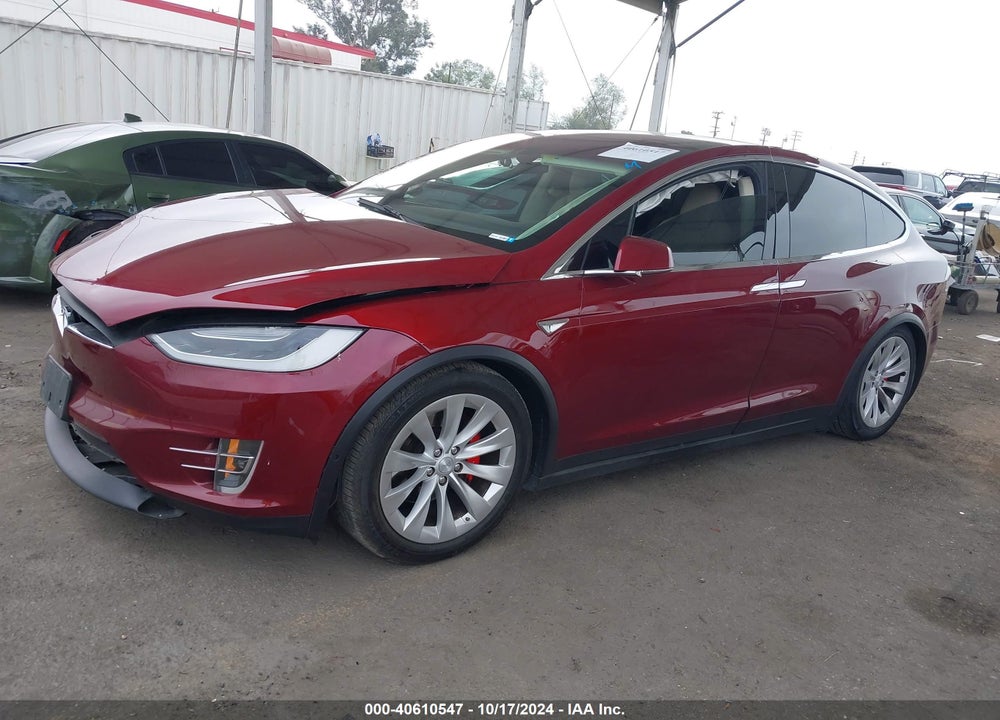 2016 TESLA MODEL X 60D/P100D/P90D VIN: 5YJXCAE43GFS00101