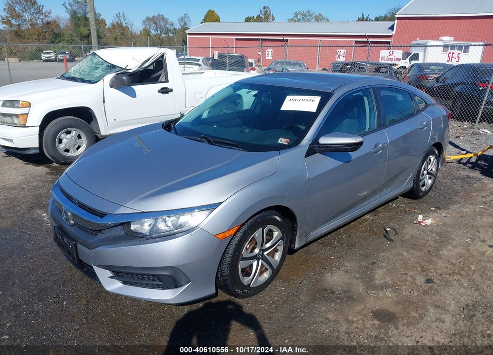 2017 HONDA CIVIC LX VIN: 2HGFC2F54HH515527