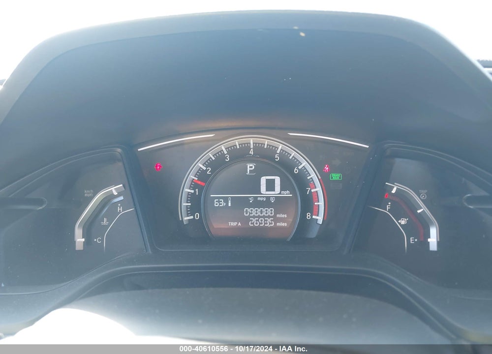 2017 HONDA CIVIC LX VIN: 2HGFC2F54HH515527