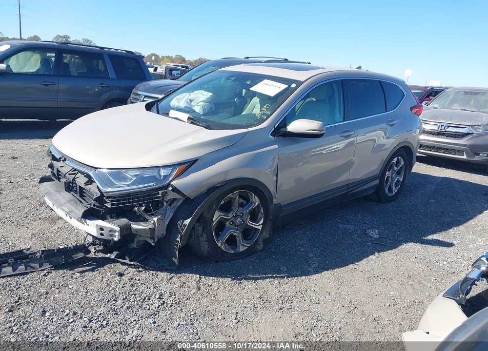 2018 HONDA CR-V EX VIN: 2HKRW2H51JH698589