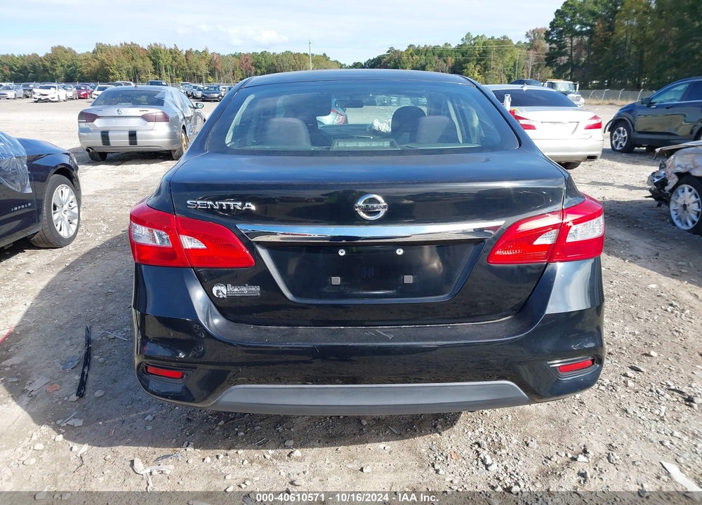 2016 NISSAN SENTRA S VIN: 3N1AB7AP2GY293941