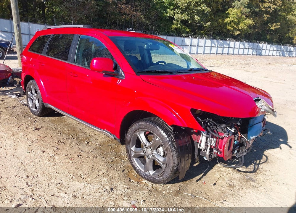2015 DODGE JOURNEY CROSSROAD VIN: 3C4PDCGG8FT578382