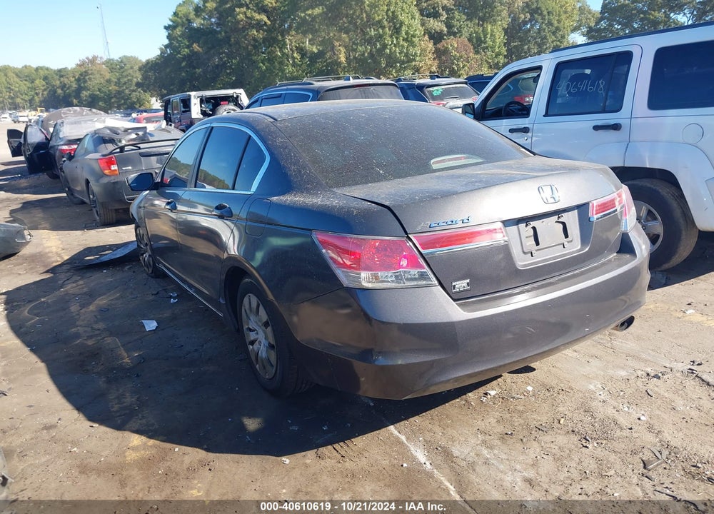 2012 HONDA ACCORD 2.4 LX VIN: 1HGCP2F36CA232592