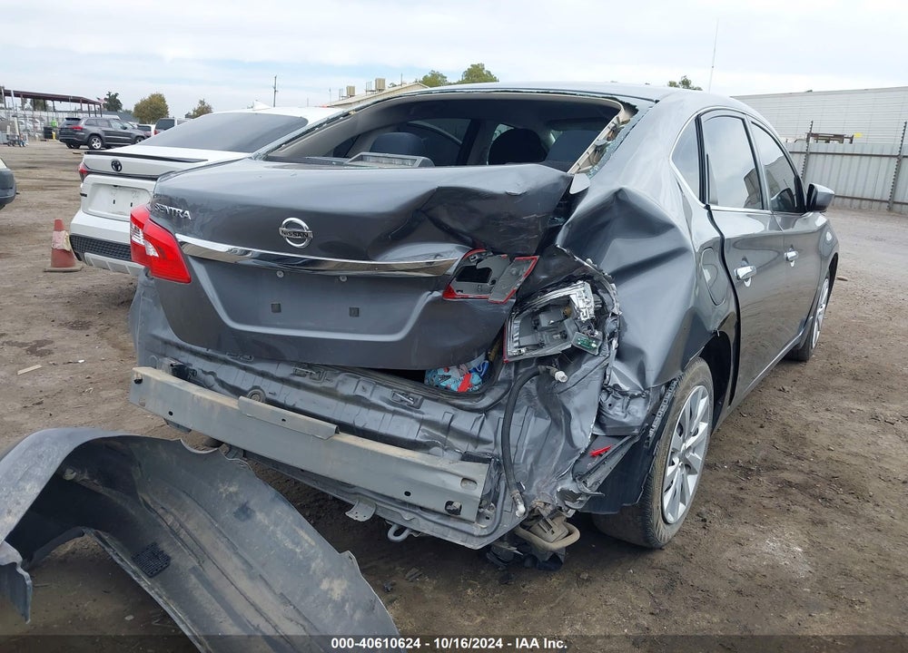 2019 NISSAN SENTRA S VIN: 3N1AB7AP9KY439549