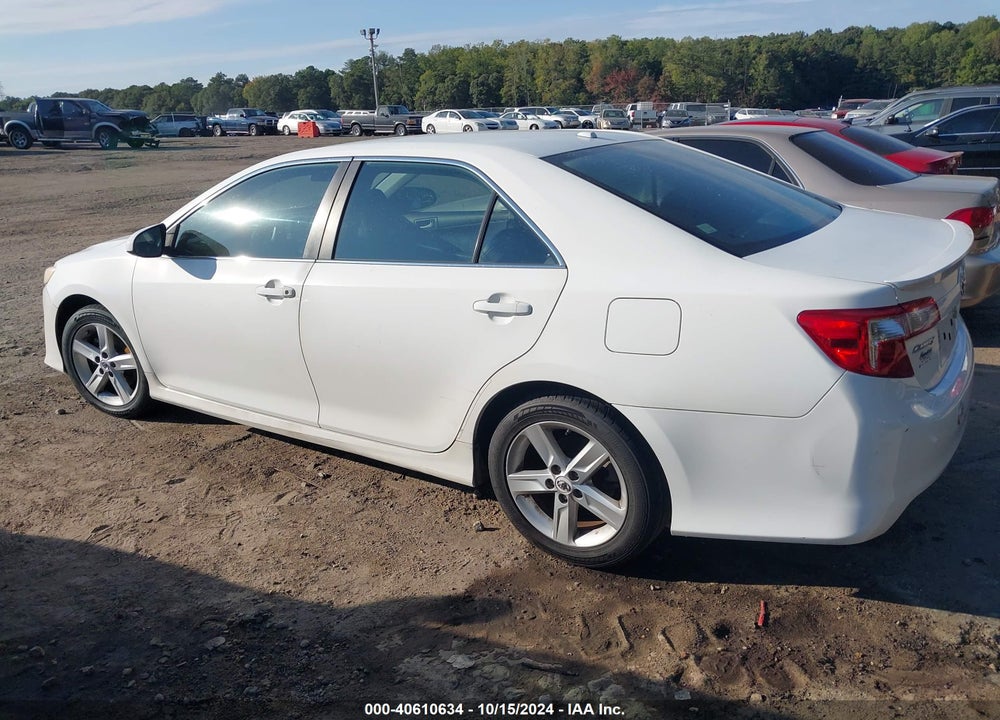 2012 TOYOTA CAMRY SE VIN: 4T1BF1FK9CU501838