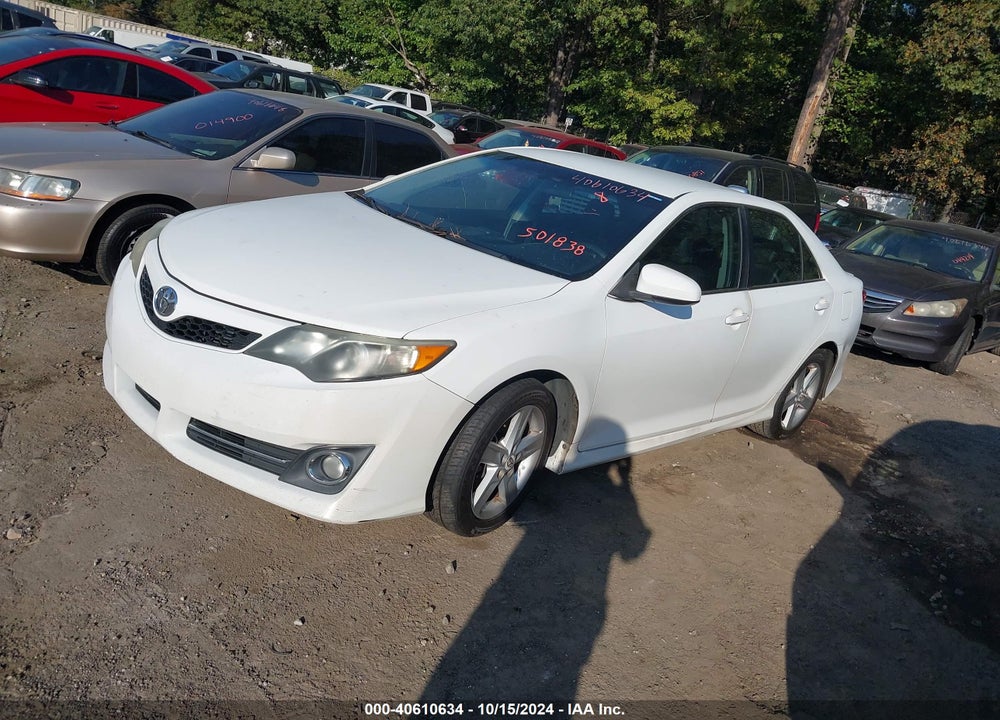 2012 TOYOTA CAMRY SE VIN: 4T1BF1FK9CU501838