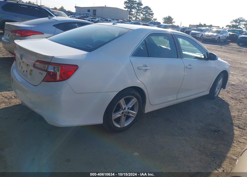 2012 TOYOTA CAMRY SE VIN: 4T1BF1FK9CU501838