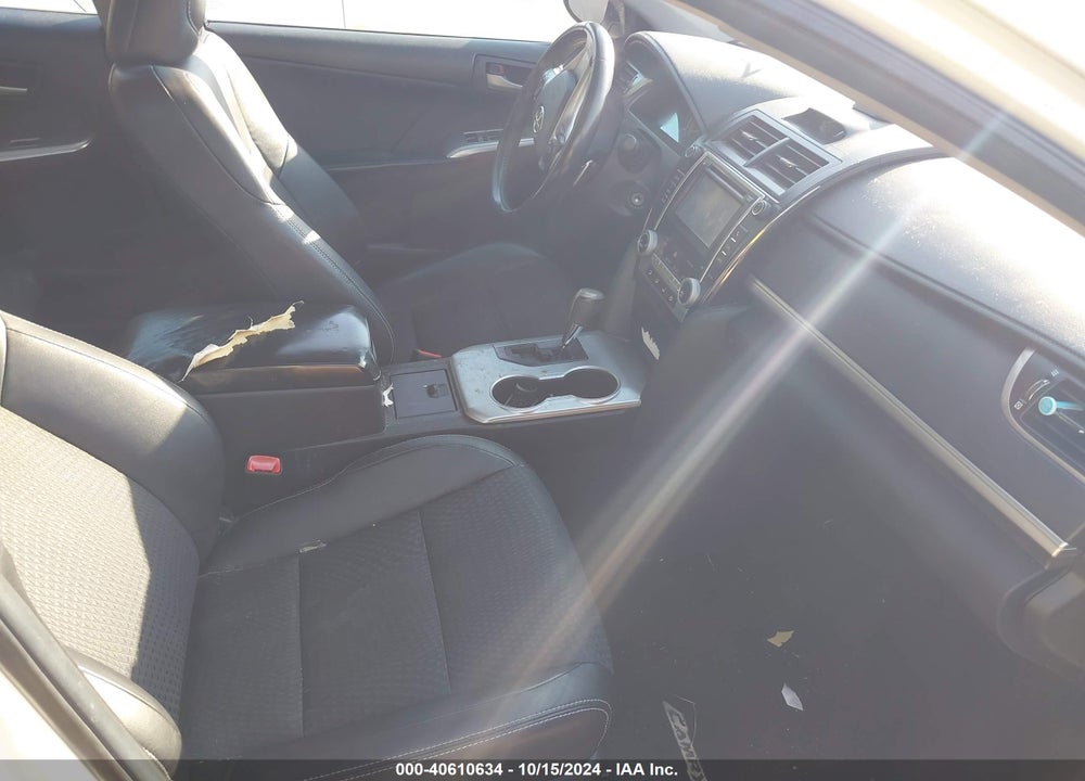 2012 TOYOTA CAMRY SE VIN: 4T1BF1FK9CU501838