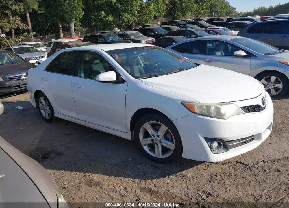 2012 TOYOTA CAMRY SE VIN: 4T1BF1FK9CU501838
