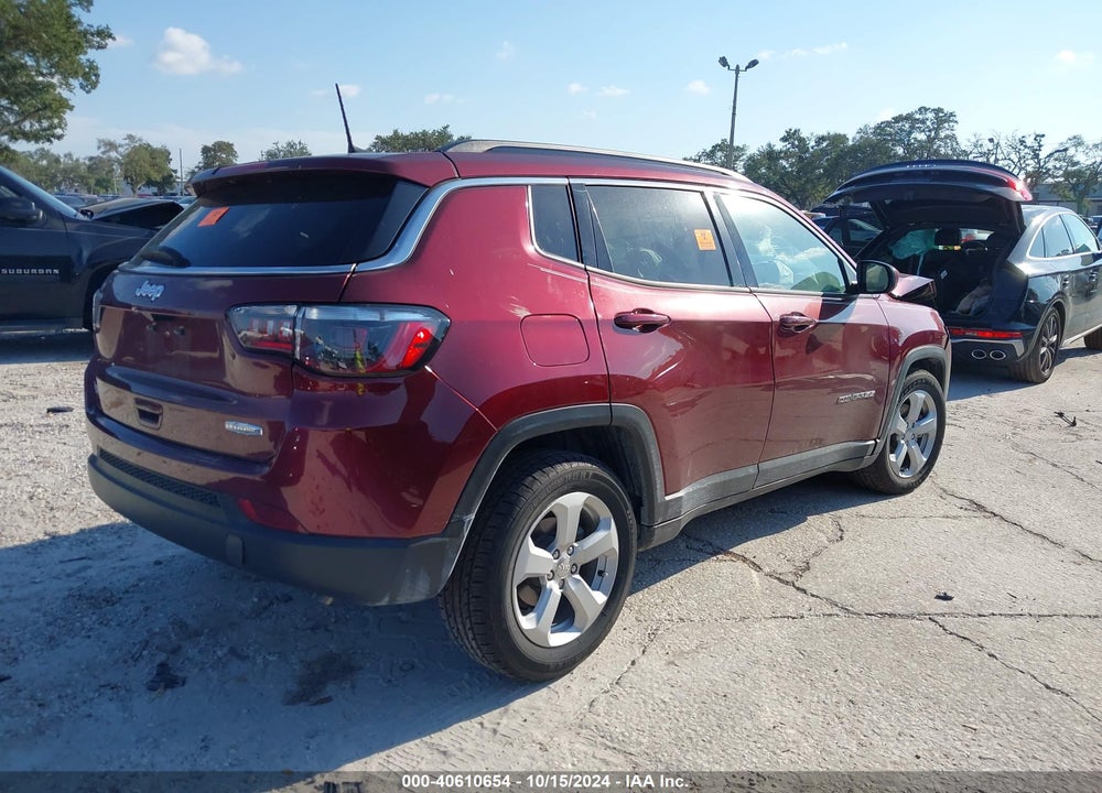 2021 JEEP COMPASS LATITUDE FWD VIN: 3C4NJCBB3MT563832