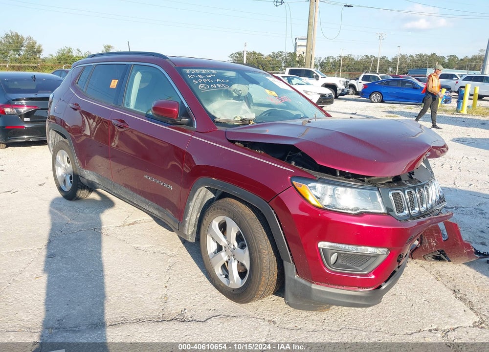 2021 JEEP COMPASS LATITUDE FWD VIN: 3C4NJCBB3MT563832