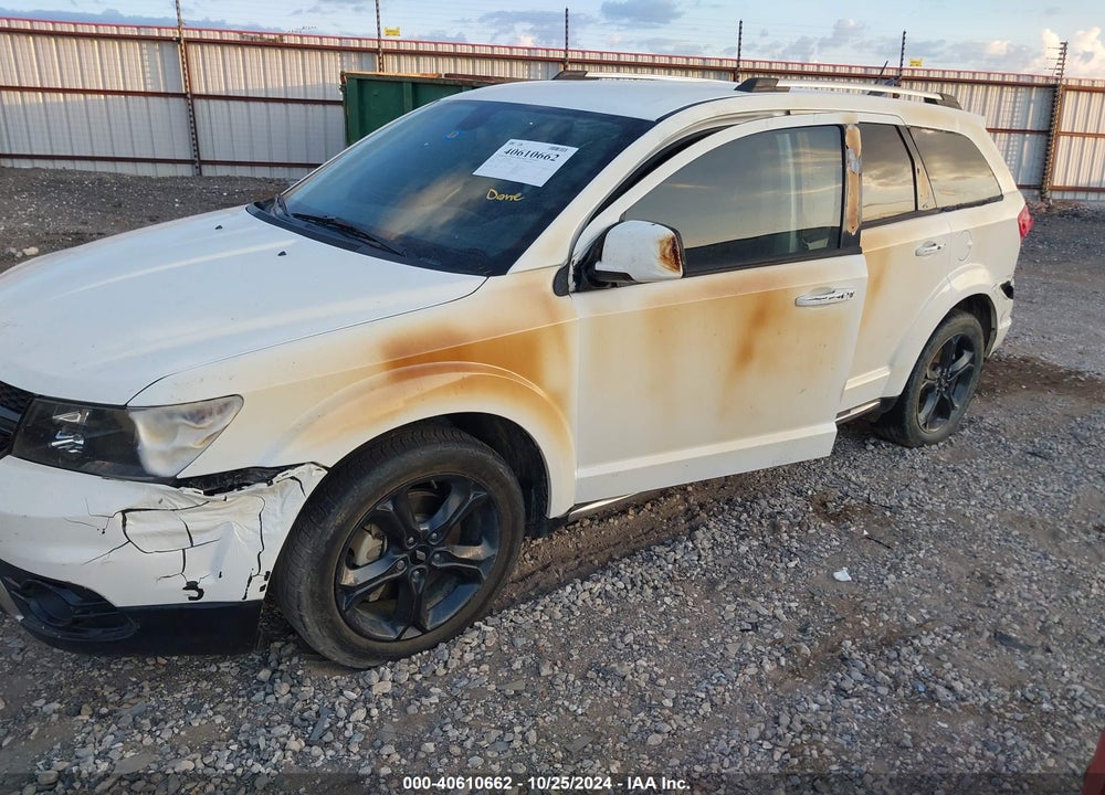 2018 DODGE JOURNEY CROSSROAD VIN: 3C4PDCGG9JT310370