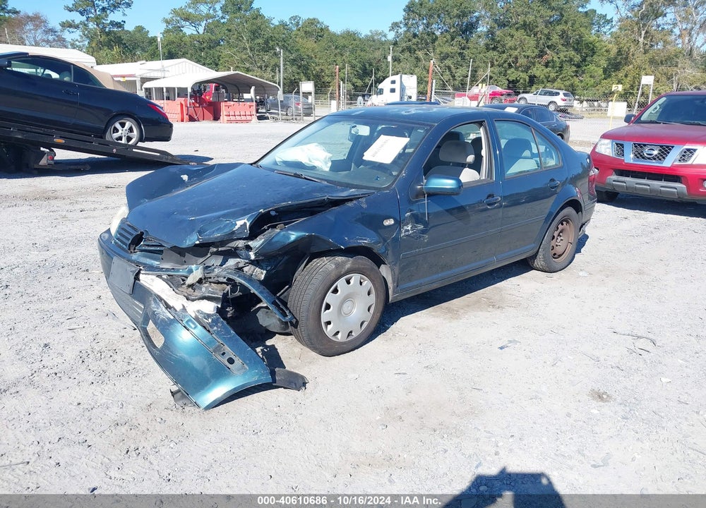 2001 VOLKSWAGEN JETTA GLS VIN: 3VWSK69M91M113002