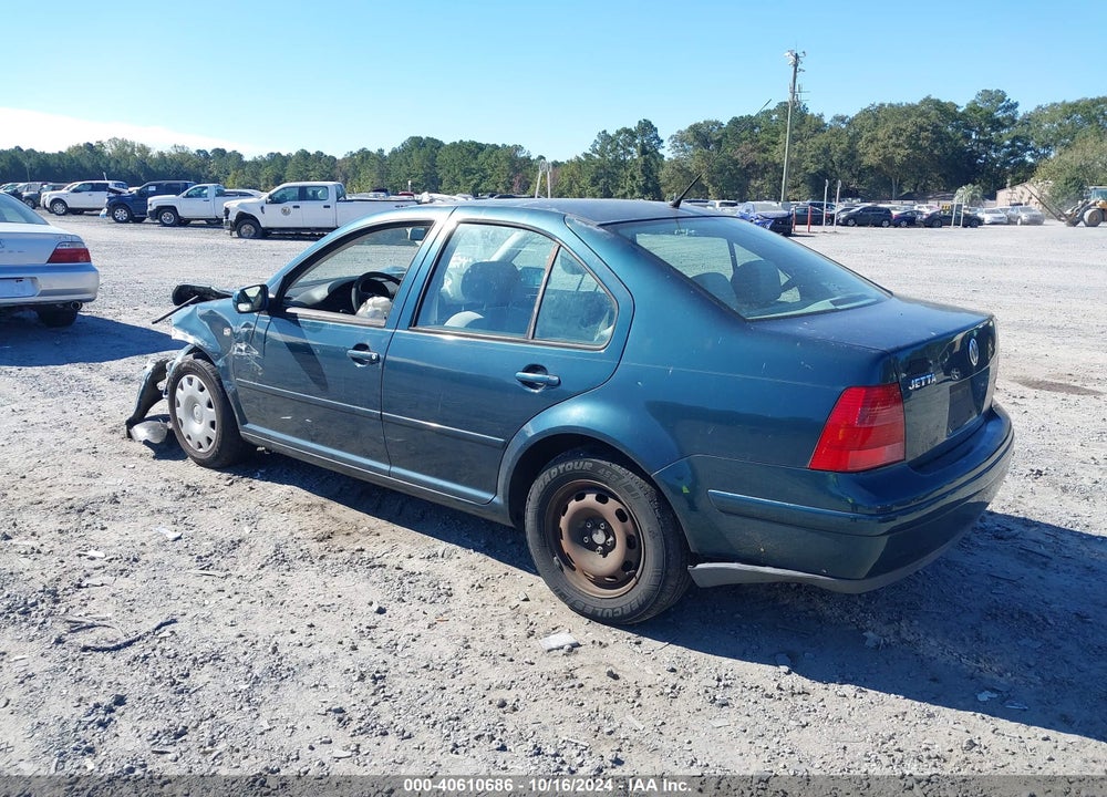 2001 VOLKSWAGEN JETTA GLS VIN: 3VWSK69M91M113002