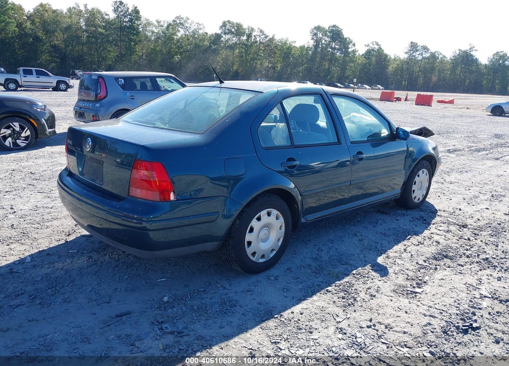 2001 VOLKSWAGEN JETTA GLS VIN: 3VWSK69M91M113002