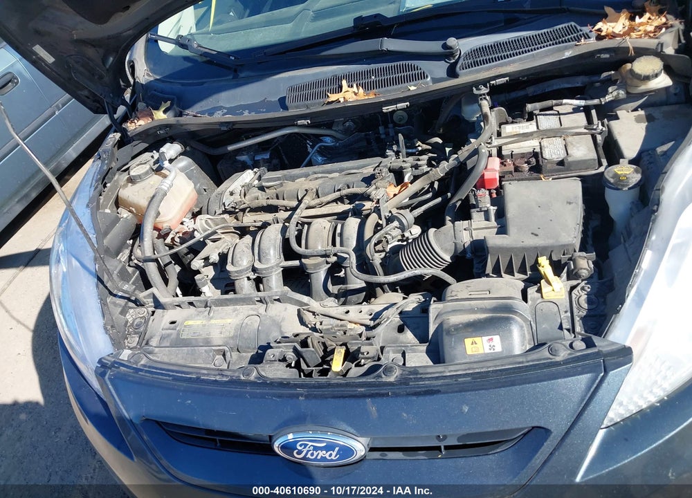 2011 FORD FIESTA SE VIN: 3FADP4EJ7BM228900