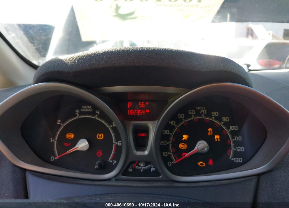 2011 FORD FIESTA SE VIN: 3FADP4EJ7BM228900