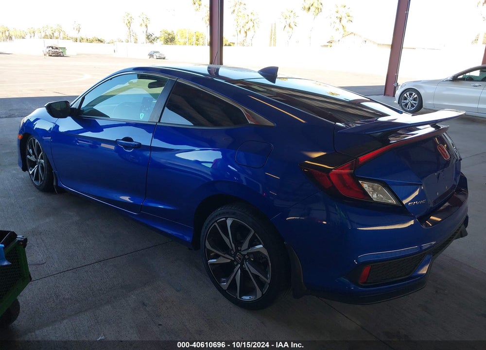 2019 HONDA CIVIC SI VIN: 2HGFC3A54KH754094
