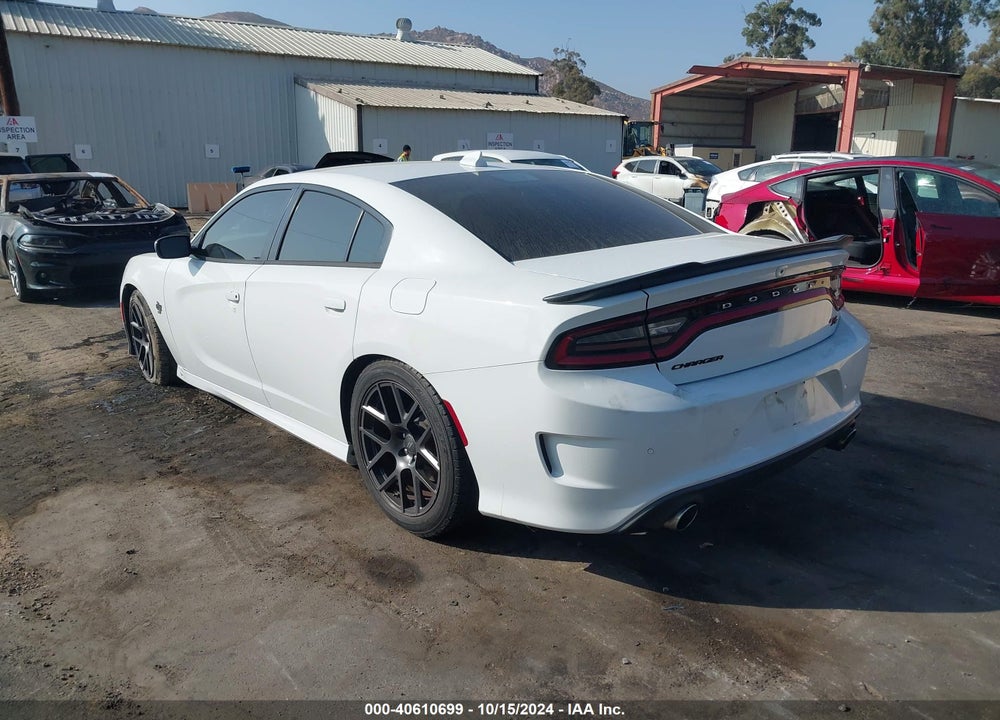 2018 DODGE CHARGER R/T SCAT PACK RWD VIN: 2C3CDXGJ1JH297595