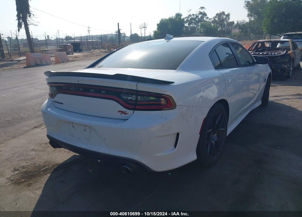 2018 DODGE CHARGER R/T SCAT PACK RWD VIN: 2C3CDXGJ1JH297595
