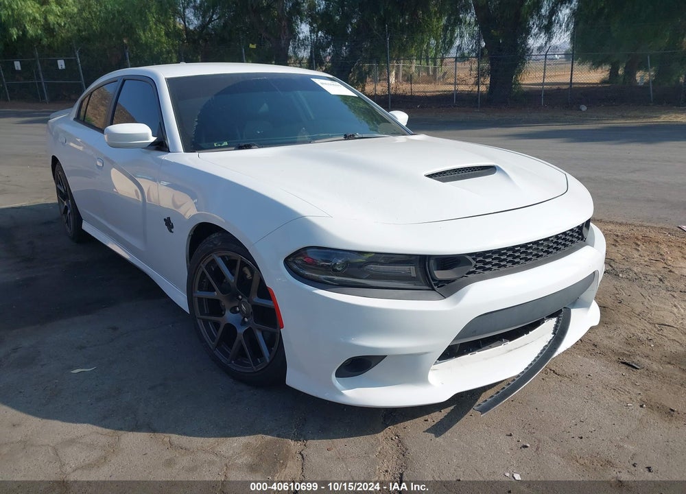 2018 DODGE CHARGER R/T SCAT PACK RWD VIN: 2C3CDXGJ1JH297595