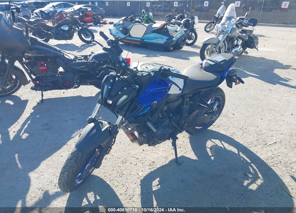 2023 YAMAHA MT07 VIN: JYARM32E2PA007246