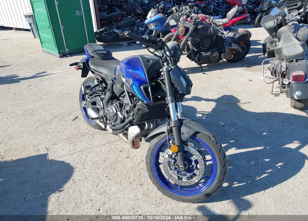 2023 YAMAHA MT07 VIN: JYARM32E2PA007246