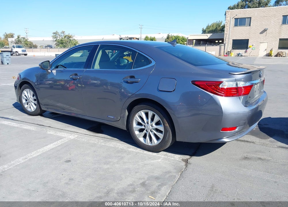 2013 LEXUS ES 300H VIN: JTHBW1GG1D2029791
