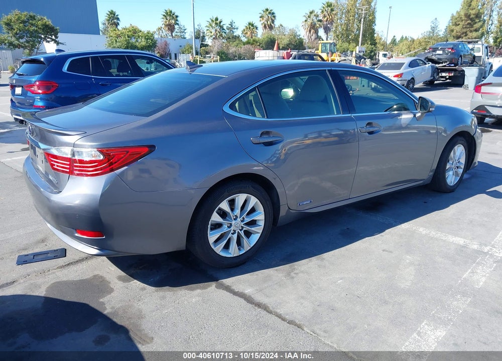 2013 LEXUS ES 300H VIN: JTHBW1GG1D2029791