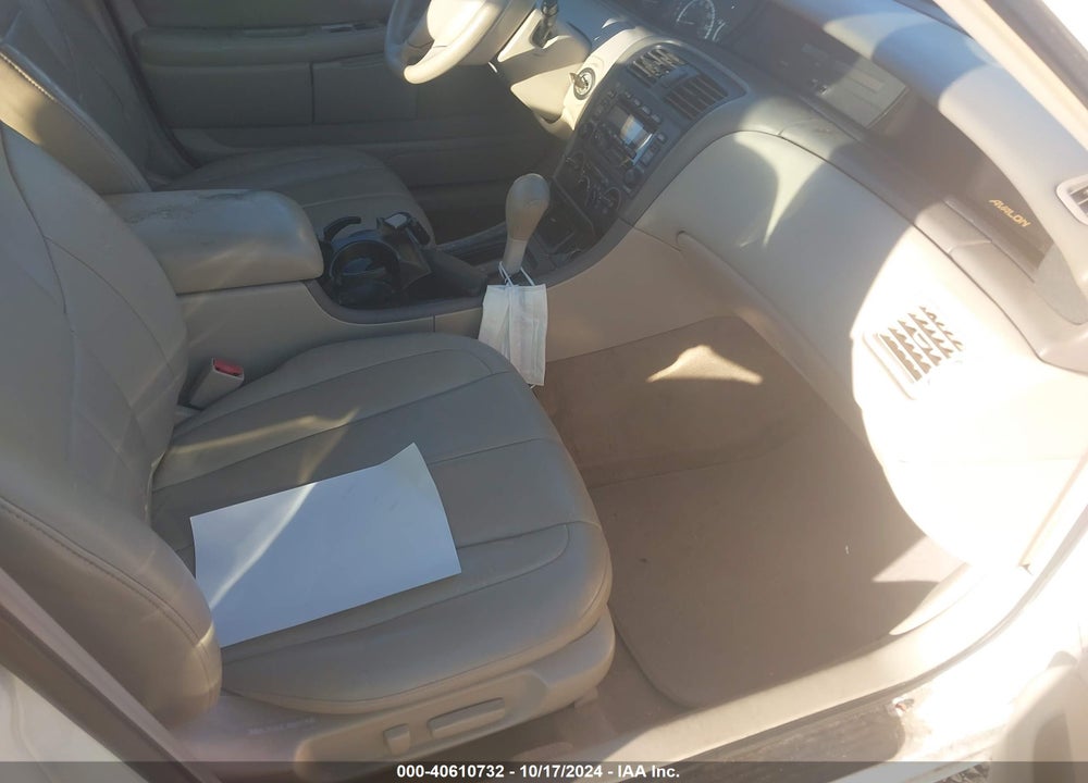 2000 TOYOTA AVALON XL VIN: 4T1BF28B7YU007214