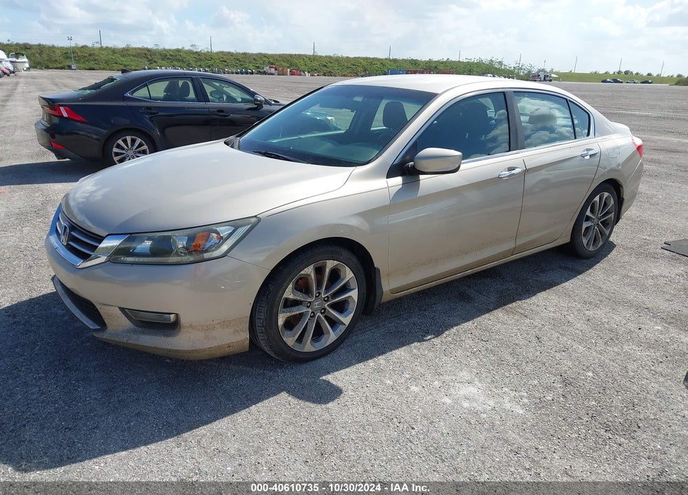 2013 HONDA ACCORD SPORT VIN: 1HGCR2F53DA075570