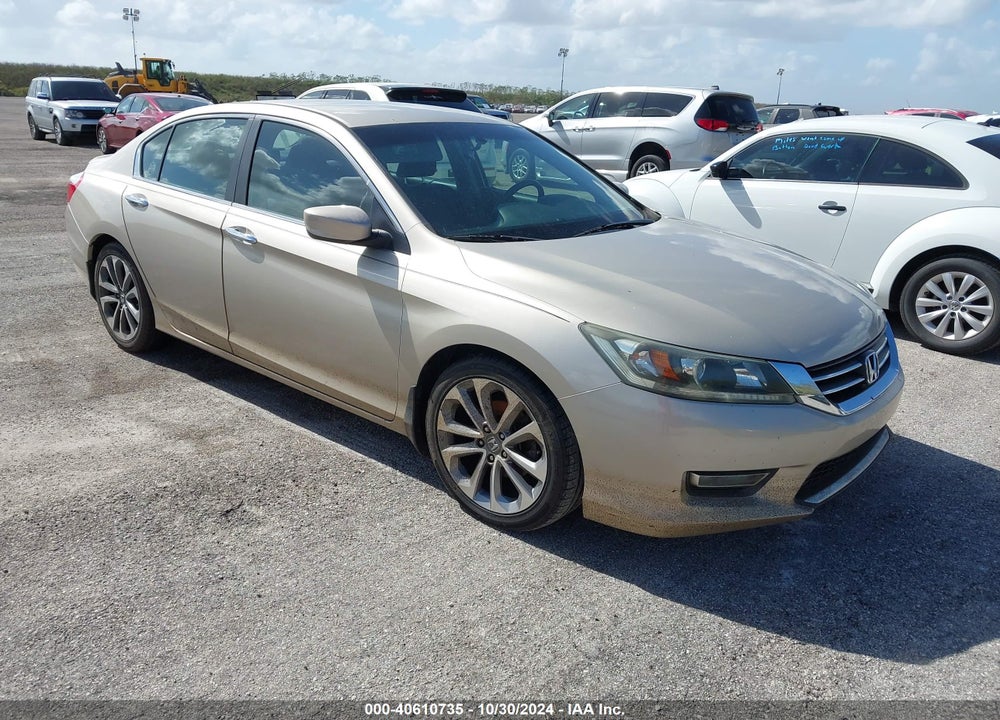 2013 HONDA ACCORD SPORT VIN: 1HGCR2F53DA075570