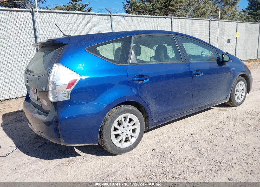 2013 TOYOTA PRIUS V THREE VIN: JTDZN3EU1D3279341