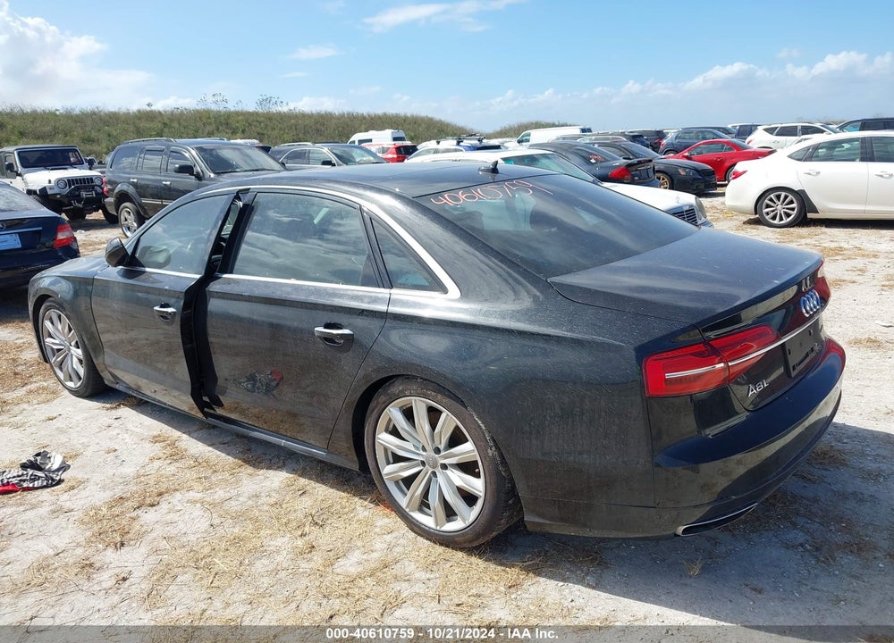 2017 AUDI A8 L 3.0T VIN: WAU44AFD0HN012876