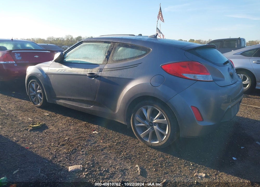 2017 HYUNDAI VELOSTER VIN: KMHTC6AD7HU317802