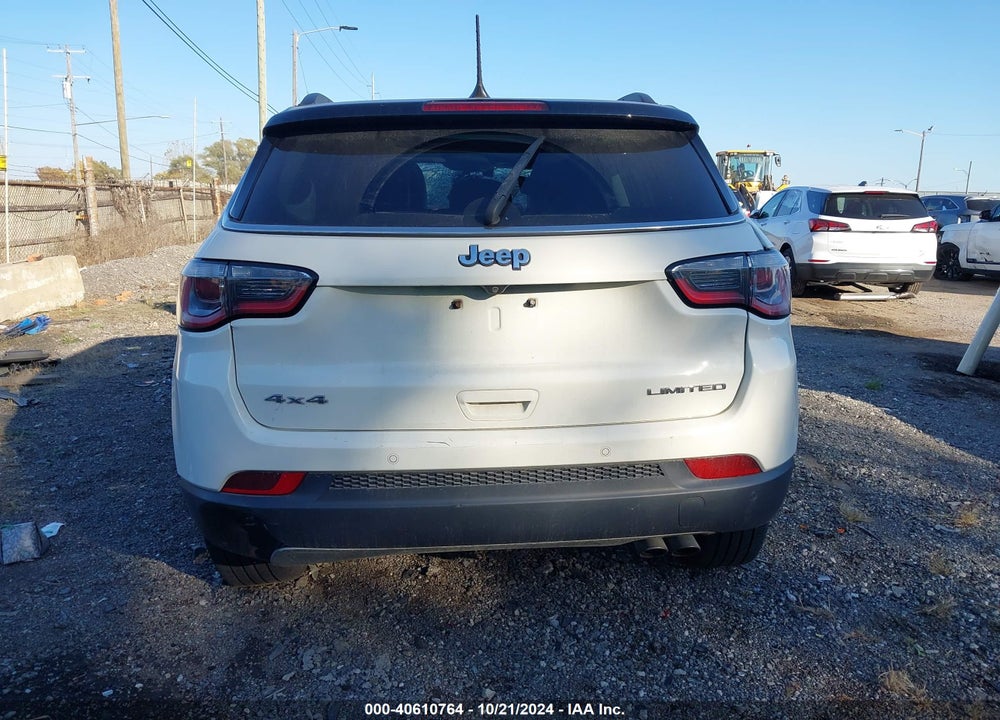 2018 JEEP COMPASS LIMITED 4X4 VIN: 3C4NJDCB6JT354326