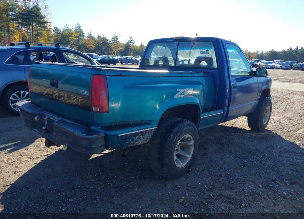 1989 CHEVROLET GMT-400 K1500 VIN: 1GCDK14K1KZ126914