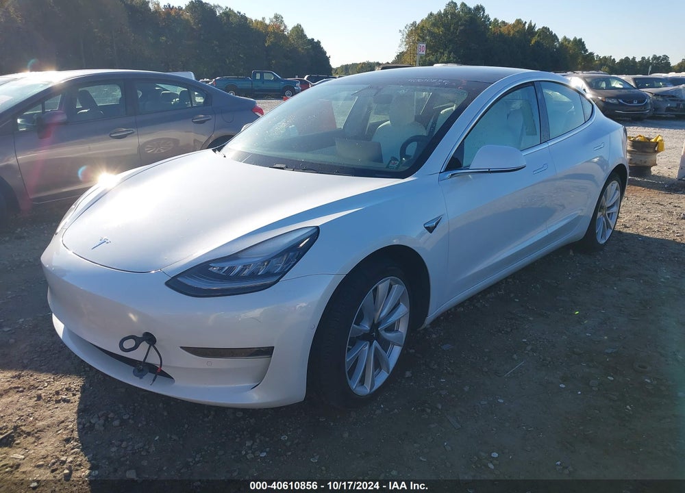 2020 TESLA MODEL 3 LONG RANGE DUAL MOTOR ALL-WHEEL DRIVE VIN: 5YJ3E1EB8LF640607