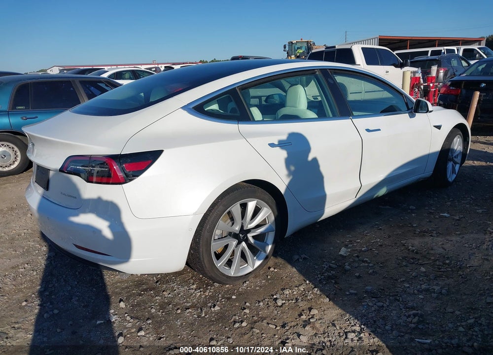 2020 TESLA MODEL 3 LONG RANGE DUAL MOTOR ALL-WHEEL DRIVE VIN: 5YJ3E1EB8LF640607