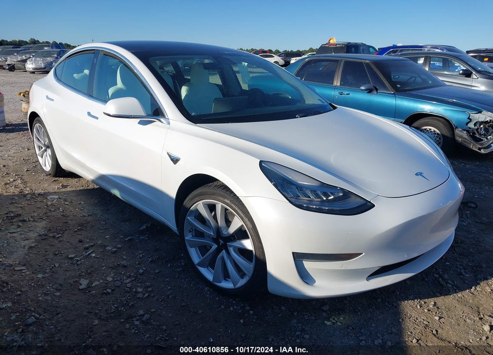 2020 TESLA MODEL 3 LONG RANGE DUAL MOTOR ALL-WHEEL DRIVE VIN: 5YJ3E1EB8LF640607