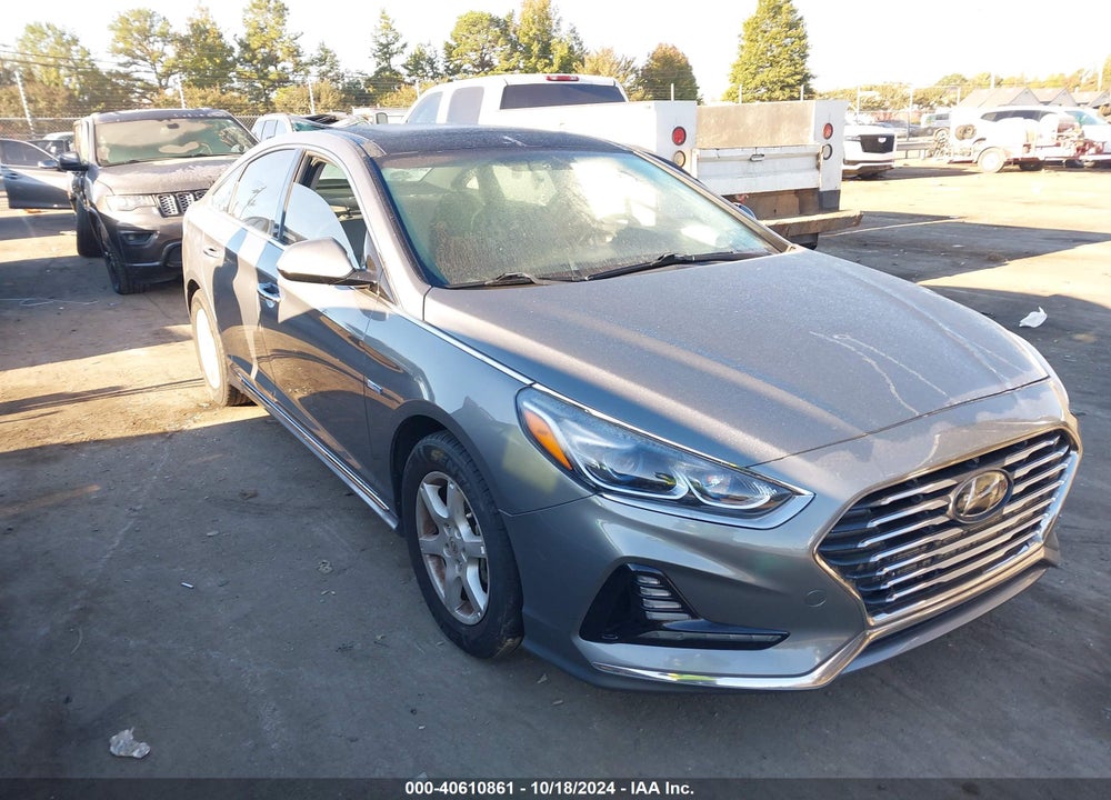 2018 HYUNDAI SONATA HYBRID LIMITED VIN: KMHE34L33JA082372