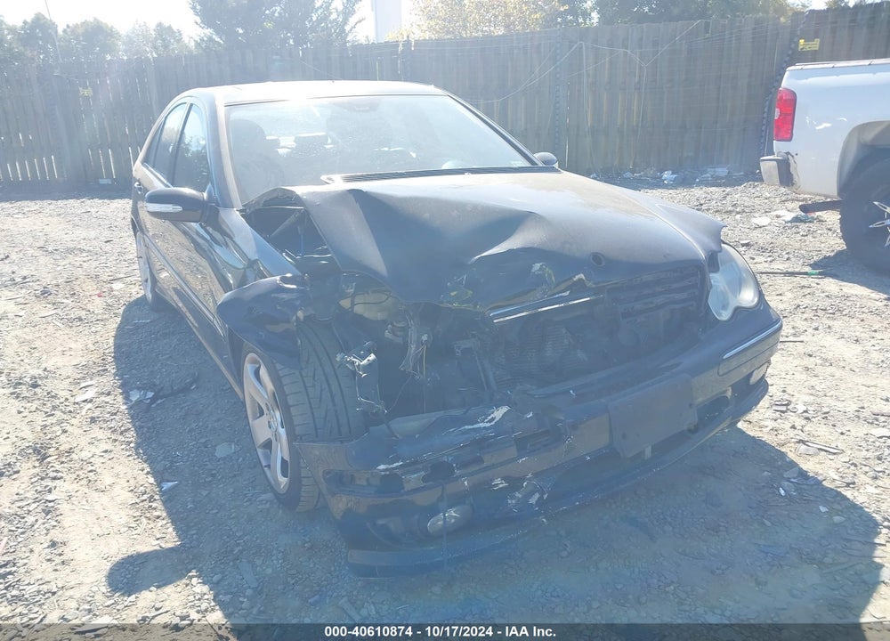 2005 MERCEDES-BENZ C 230 KOMPRESSOR SPORT VIN: WDBRF40J15F643899