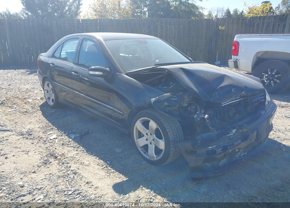 2005 MERCEDES-BENZ C 230 KOMPRESSOR SPORT VIN: WDBRF40J15F643899