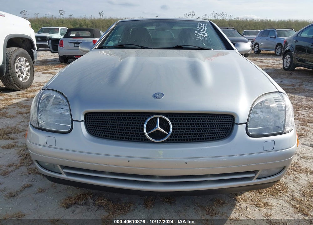 1999 MERCEDES-BENZ SLK 230 KOMPRESSOR VIN: WDBKK47F4XF130096